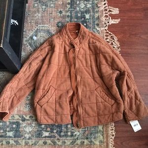 dolman quilted knit jacket poshmark